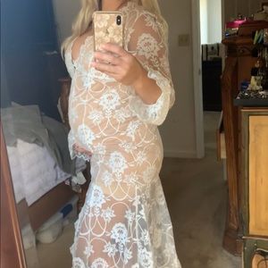 Maternity photo dress